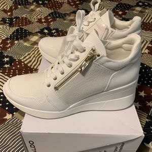 Aldo heeled sneakers